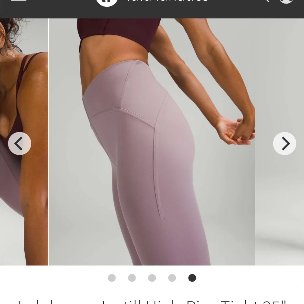 LIKE NEW- Lululemon Instill High-Rise Tight 25